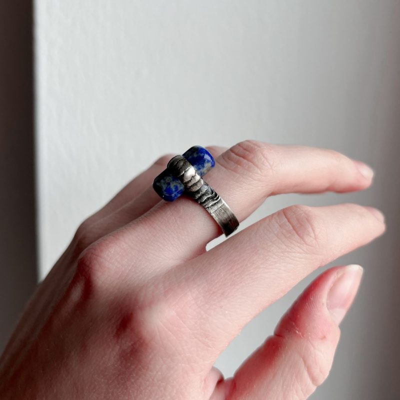 prsten lapis lazuli - Poklad