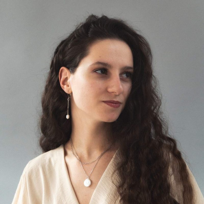 náhrdelník říční perla - Placička