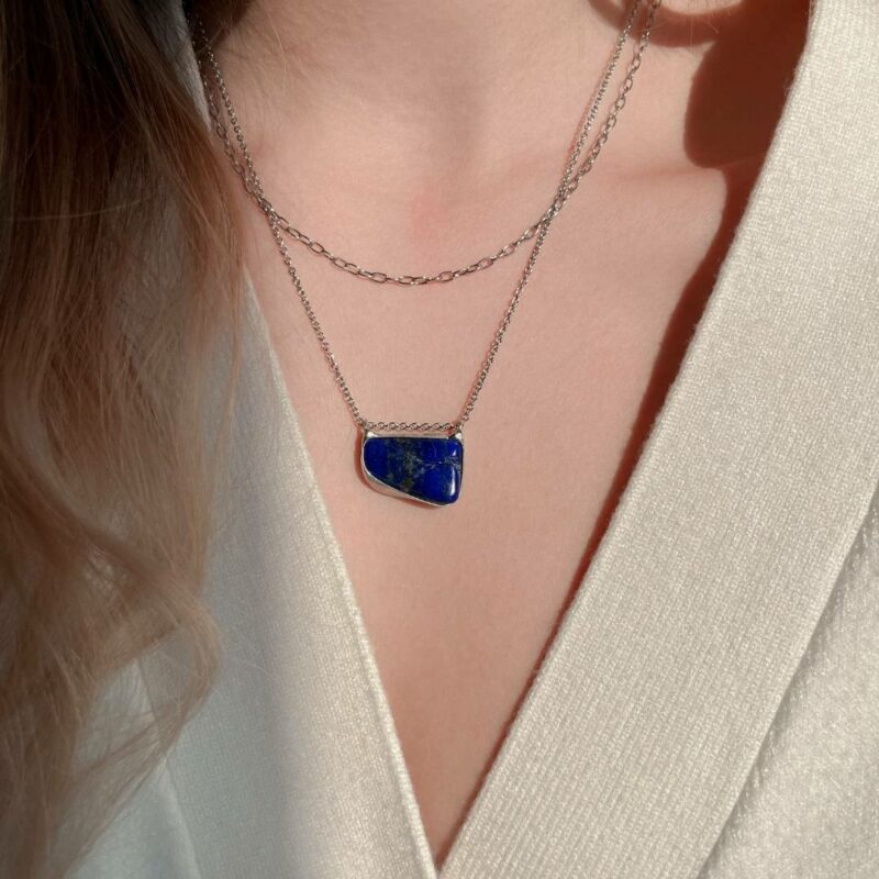 náhrdelník lapis lazuli - Egyptský