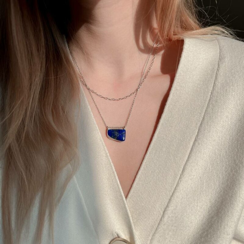 náhrdelník lapis lazuli - Egyptský